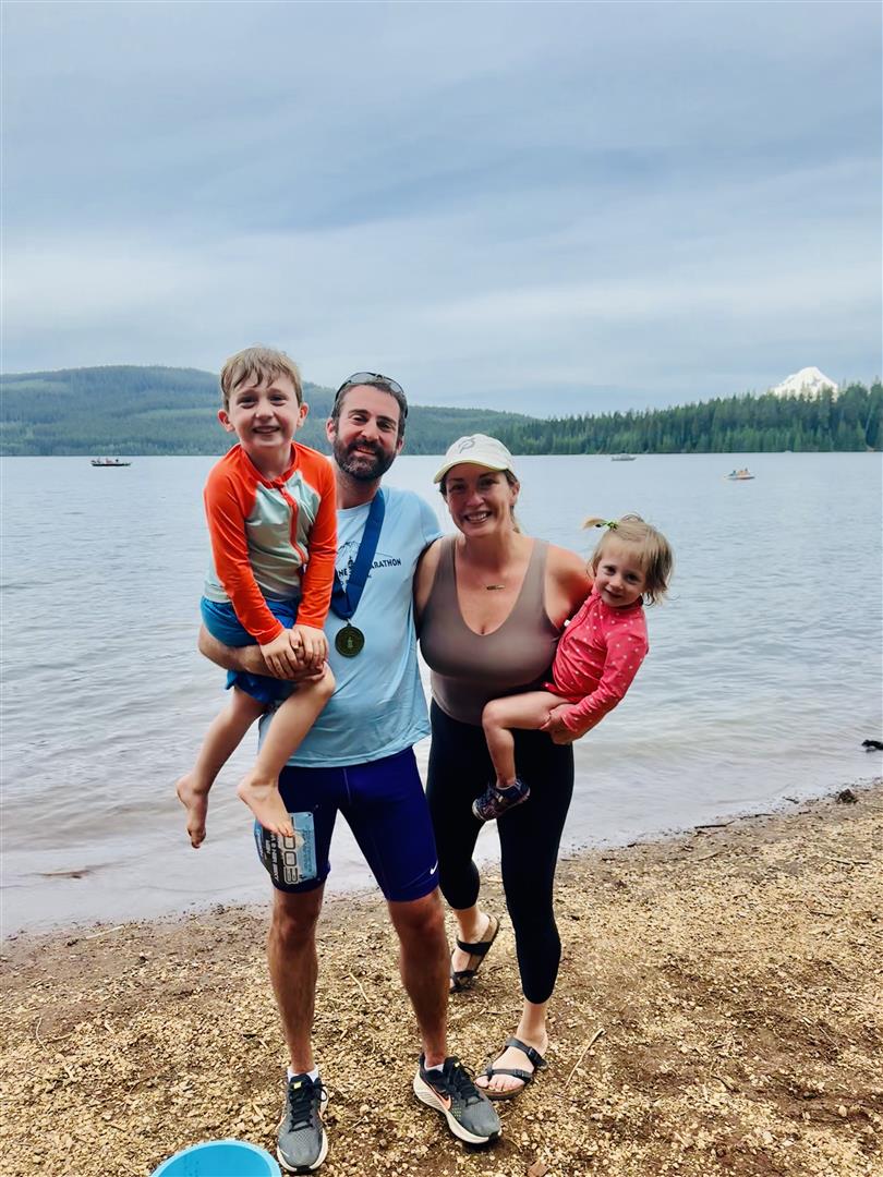 Taylor Adrian and his family enjoy taking advantage of all the outdoor activities the Pacific Northwest has to offer